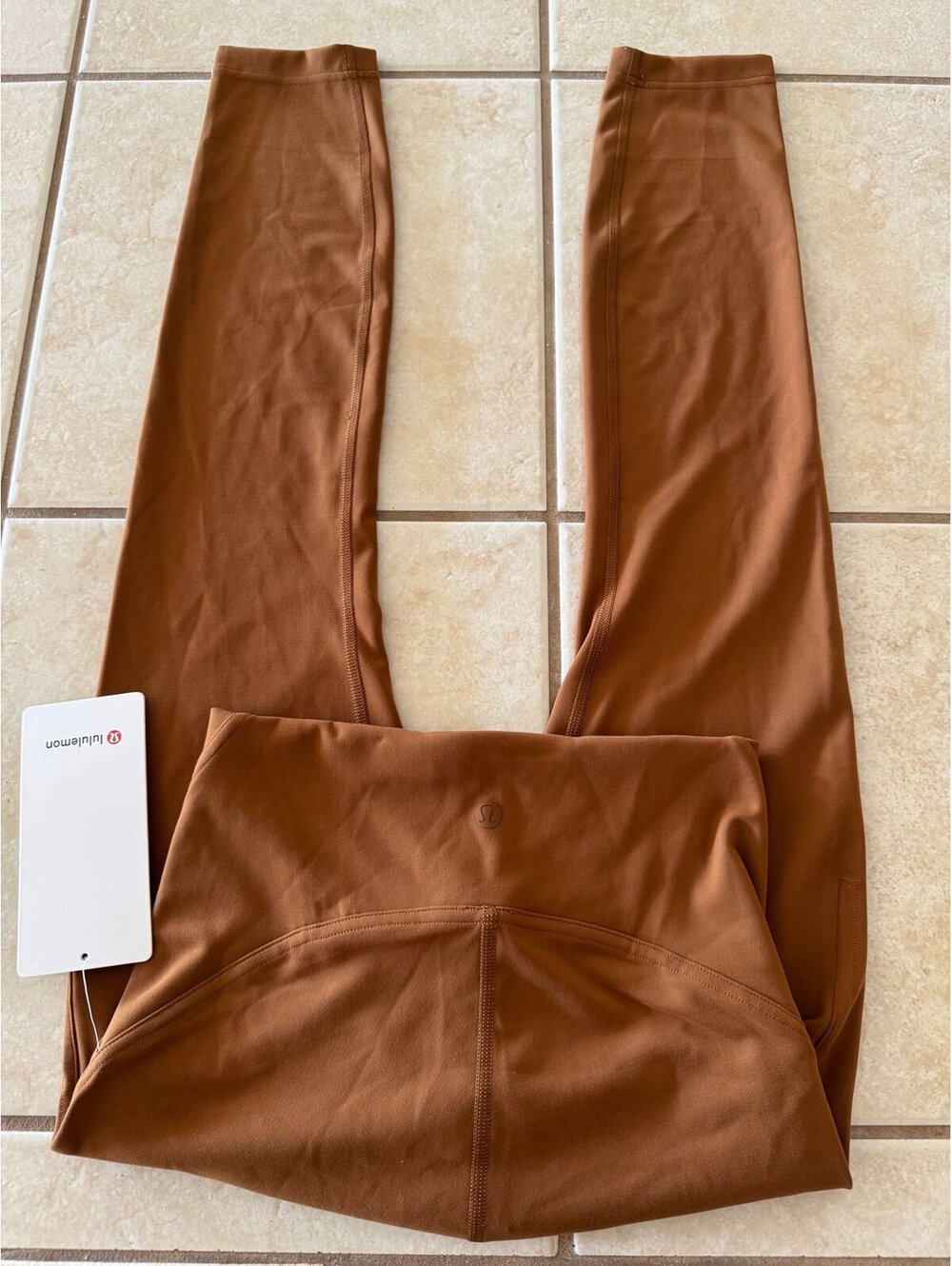 Lululemon Instill High Rise 25” Copper Brown Size 4 NWT